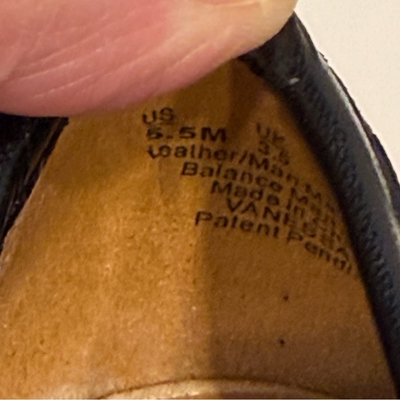 Naturalizer N5 Comfort Black Perforated Bow ballet flats - Picture 8 of 8